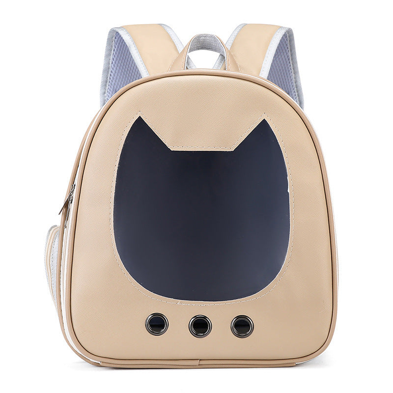 Space Capsule Pet Carrier Backpack – Breathable Travel Backpack for Cats & Small Dogs