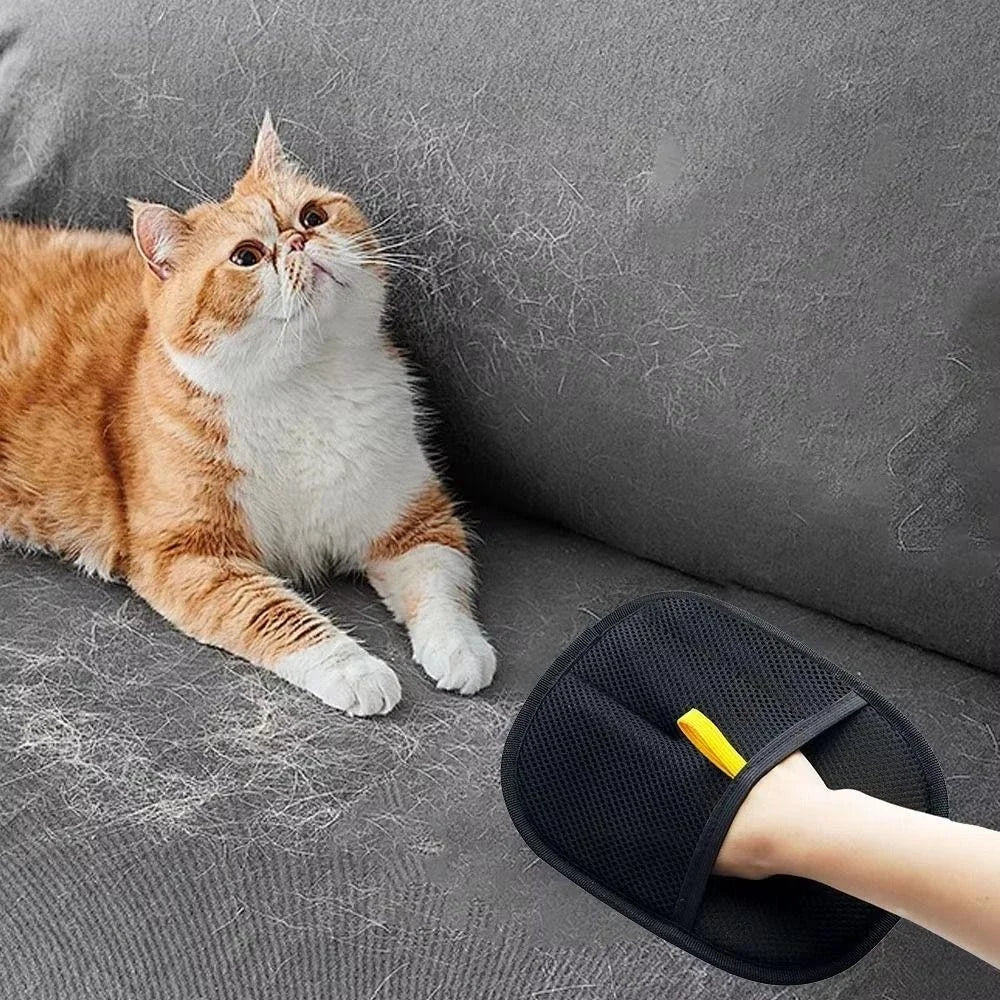 Pet Hair Remover Glove – Reusable Fur Cleaner for Clothes & Furniture
