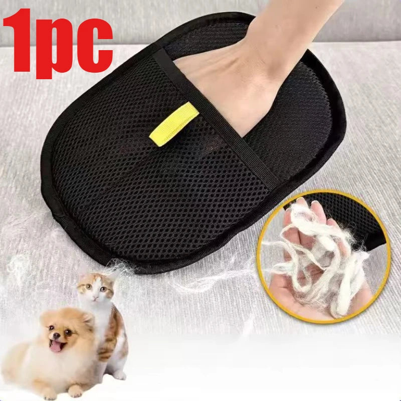 Pet Hair Remover Glove – Reusable Fur Cleaner for Clothes & Furniture