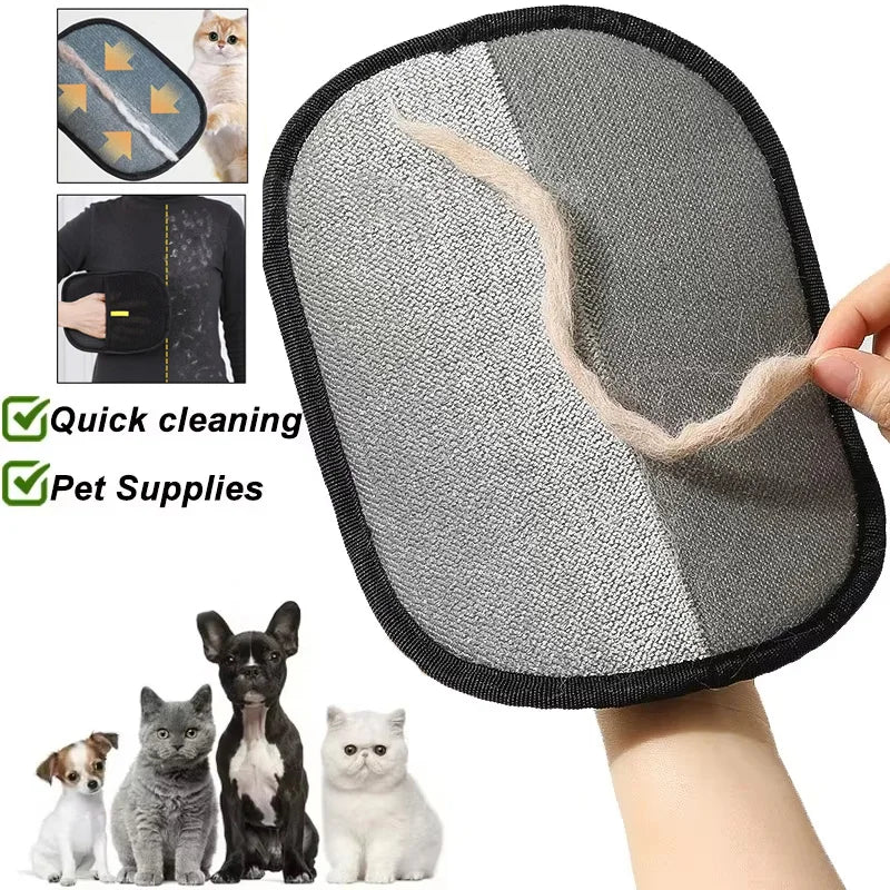 Pet Hair Remover Glove – Reusable Fur Cleaner for Clothes & Furniture
